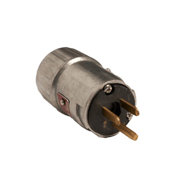Explosion Proof Male Plug | 15A 125V | NEMA 5-15P - WorkSite Lighting